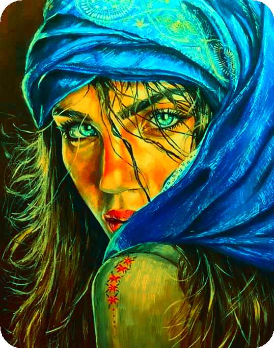 Blue Eyes Doras Heart ❤️