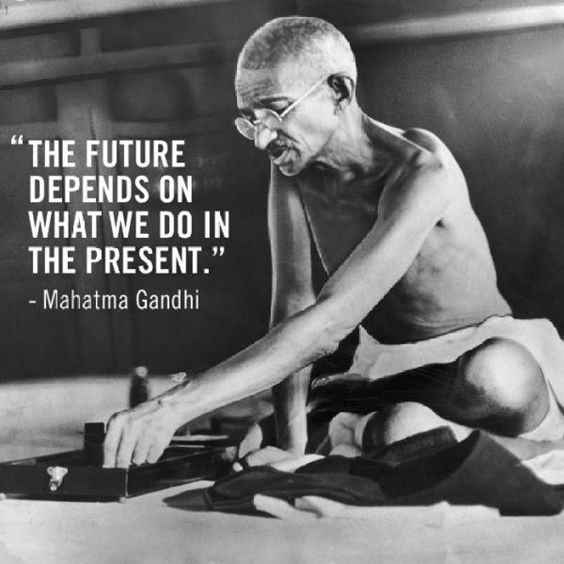 A SPIRITUAL DILEMMA ~ Gandhi